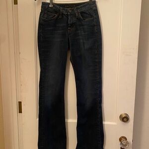 DDC Lab Low Rise Straight Leg Denim Jeans- Dark Wash, size 27. Made in Italy
